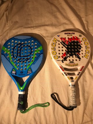 2 palas de padel