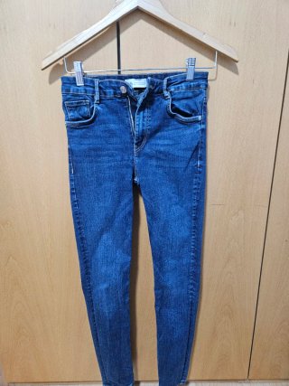 Vaqueros Skinny Mango Azul Medio