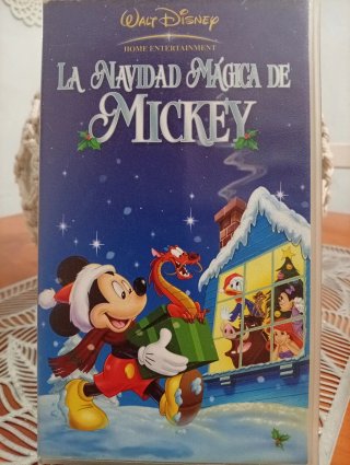 VHS La Navidad Mágica de Mickey