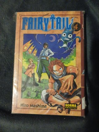 Fairy Tail manga n°4.