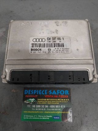 55332 8d0907401h 0281001834 centralita audi a4 2.5