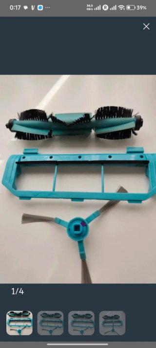 3090.Tapa escobilla c/l Robot Aspirador Conga3090