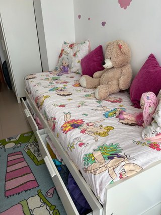 Diván Ikea Brimnes Blanco