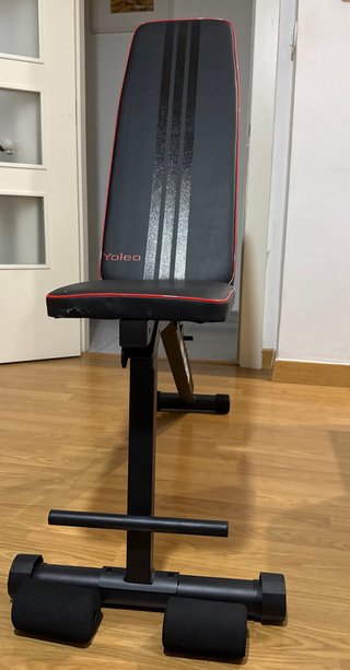 Banco de musculación YOLEO ajustable