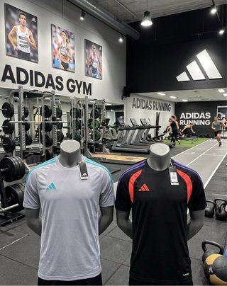 2 Camisetas Deportivas Adidas 20€ unidad, L y M