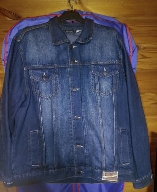Chaqueta vaquera azul
