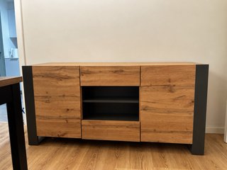 Cómoda Aparador Muebles.es Roble y Antracita