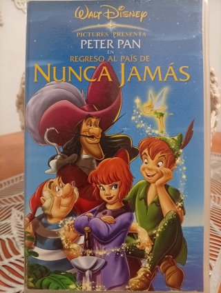 VHS Peter Pan: Regreso al País de Nunca Jamás