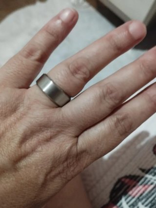 Anillo de Acero Inoxidable Ancho hombre