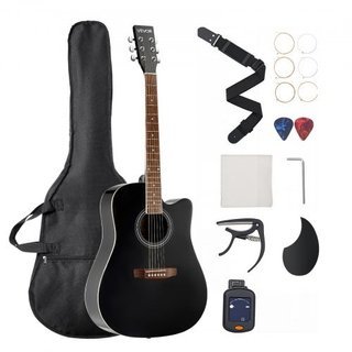 (41 in) Cutway Acoustic Guitar Beginner Bundle con