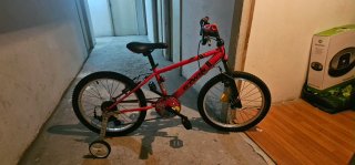 Bicicleta Btwin Racingboy 320 Roja 20