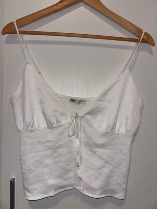 Top Blanco Zara