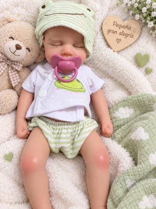 Bebé Reborn de Silicona Blanda