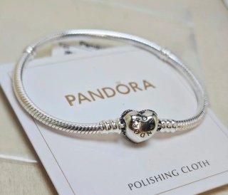 Pulsera Pandora de Plata con caja 18 cm