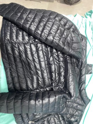 Chaqueta Acolchada Negra Zara