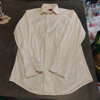 Camisa de Vestir Alfani Blanca Slim Fit