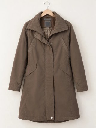 Parka Geox Marrón Talla L (42)
