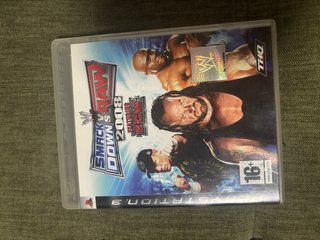 WWE SmackDown vs. Raw 2008 (PlayStation 3)