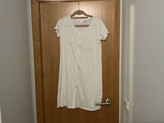 Camisones Maternidad Prenatal Blanco Talla S