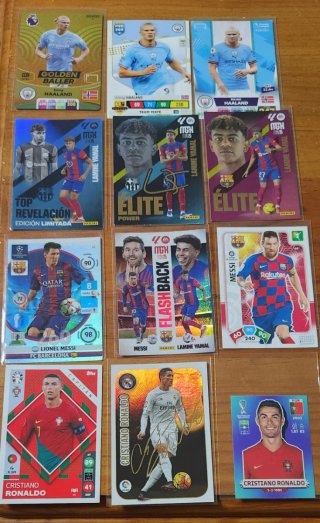 Lote 12 cromos Adrenalyn xl