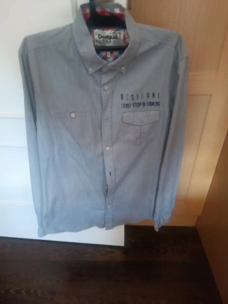Camisa Desigual Azul Talla M