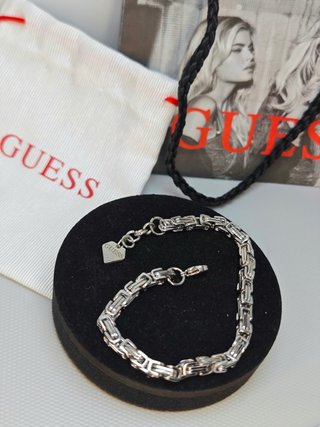 Pulsera guess acero inoxidable hombre