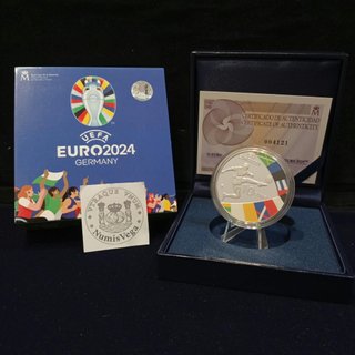 Moneda 10€ 2024 Campeonato Fútbol UEFA Alemania