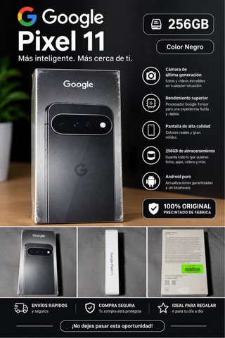 Google Pixel 11 256GB Nero