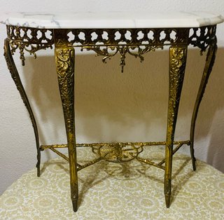 Mesa consola antigua estilo Luis XV