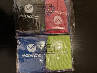 Set de 4 Toallas Deportivas Yance