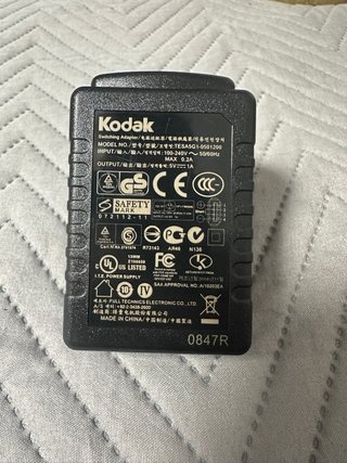 Cargador USB Kodak 5V 1A