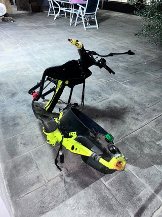 Chasis Yamaha Jog RR Agua