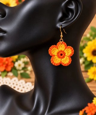 Pendientes artesanales