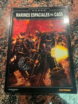 Codex Marines Espaciales del Caos Warhammer 40k