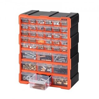 Organizador de almacenamiento de 39 cajones, plást