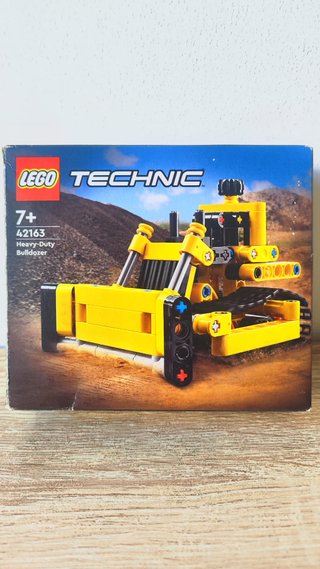 LEGO Technic 42163 Bulldozer Caixa e Instrucções