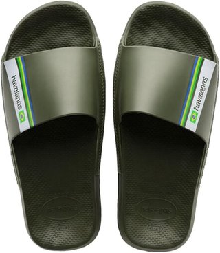 Chanclas Havaianas Slide Brasil Verde