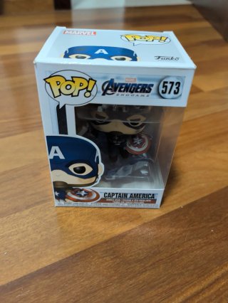 Funko Pop Capitán América 573 Avengers Endgame