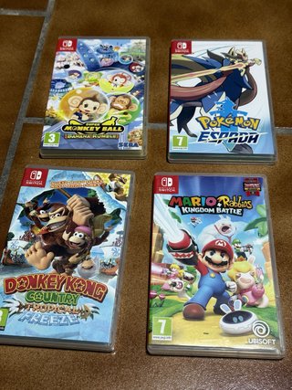 4 Juegos Nintendo Switch