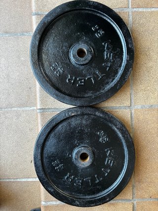 Pareja de Discos Kettler 20kg (30mm)