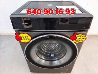 LAVADORA CECOTEC INOX 10 KILOS 1400 RPM. A+++