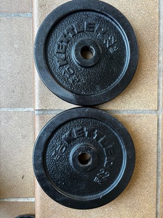 Pareja de Discos Kettler 10kg (30mm)