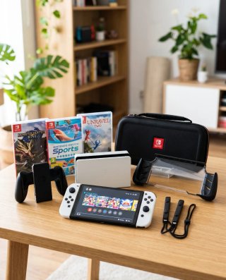 Nintendo Switch OLED con Juegos