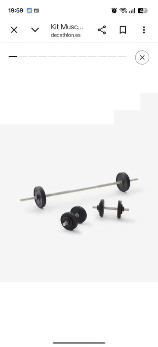Barra de Musculación