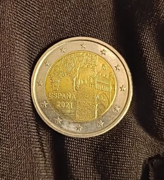 Moneda 2 Euros Conmemorativa España 2021