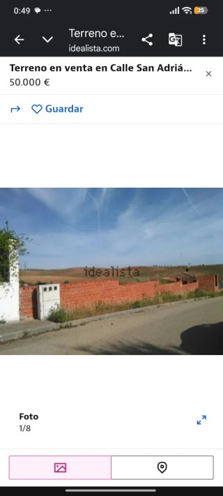Vendo parcela urb 2.500m con nave de 200m aprox