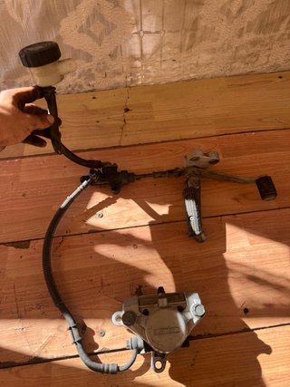 Freno Trasero Completo Yamaha FZR 600
