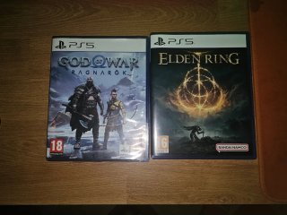 Pack 2 Juegos PS5: God of War y Elden Ring