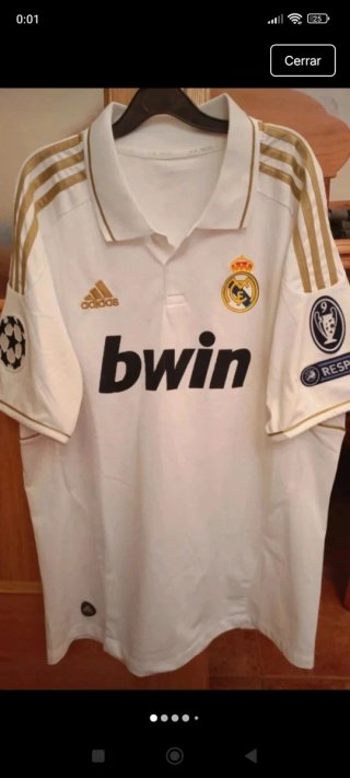 Camiseta Real Madrid Retro Bwin