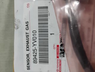 Toyota sensor de gas de escape - 89425-YV010